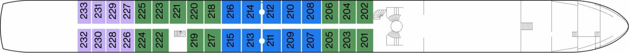 Cello Deck plan